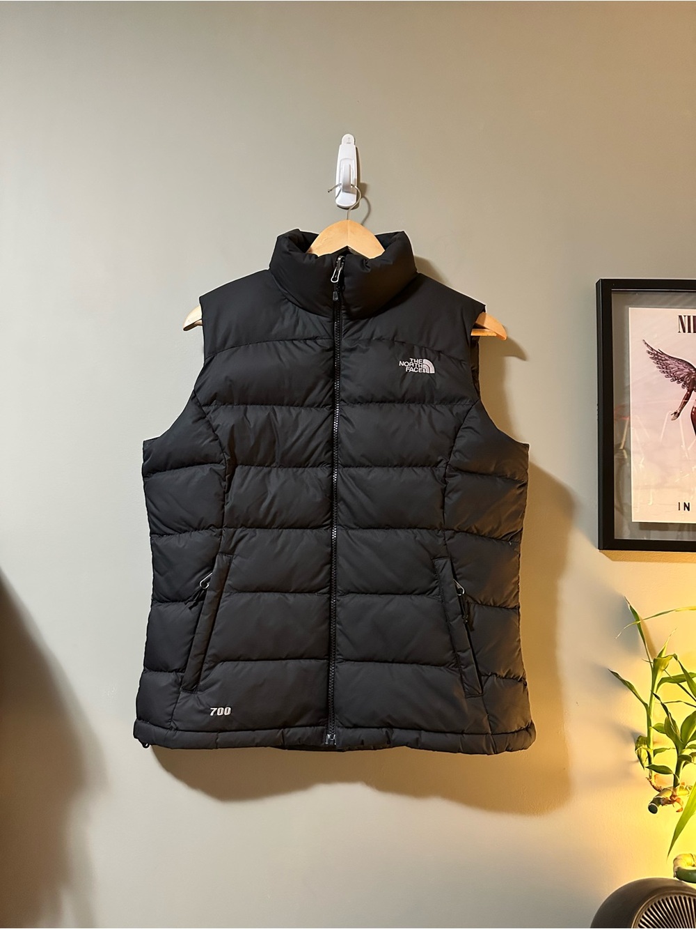 The North Face Women's Black Puffer Down Vest